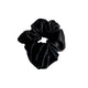 BLACK SILK HAIR TIE