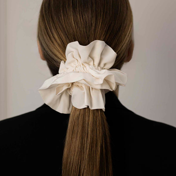 MORNING NATURAL SILK ROYAL HAIR TIE