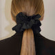 NATURAL SILK MATTE ROYAL HAIR TIE