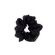 CLASSIC BLACK NATURAL SILK ORGANZA HAIR TIE