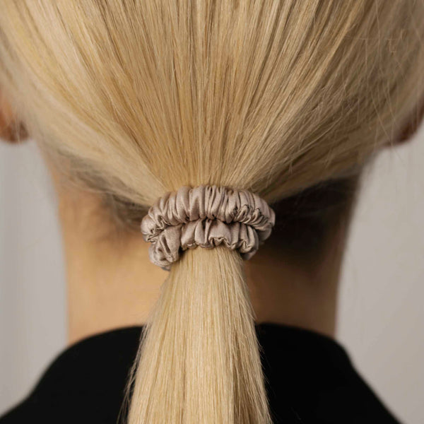 SILK ASH ROSE HAIR TIE |  MidiMI