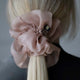 NATURAL SILK MAXI ROYAL HAIR TIE