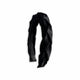 HAIR HOOP | NATURAL SILK CLASSIC BLACK