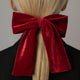 CLASSIC RIBBON | RED VELVET CLIP