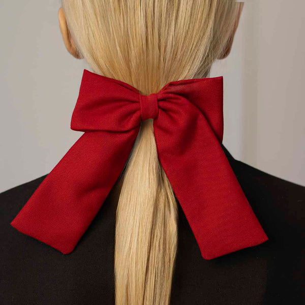 RED MATTE CLIP RIBBON