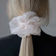 NATURAL SILK MAXI ROYAL HAIR TIE