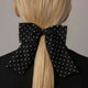 CLASSIC HAIR BOW | SPOTTED MATTE CLIP