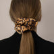 RUDDY TIGER STRIPE NATURAL SILK CLASSIC HAIR TIE