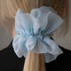 NATURAL SILK MAXI ROYAL HAIR TIE